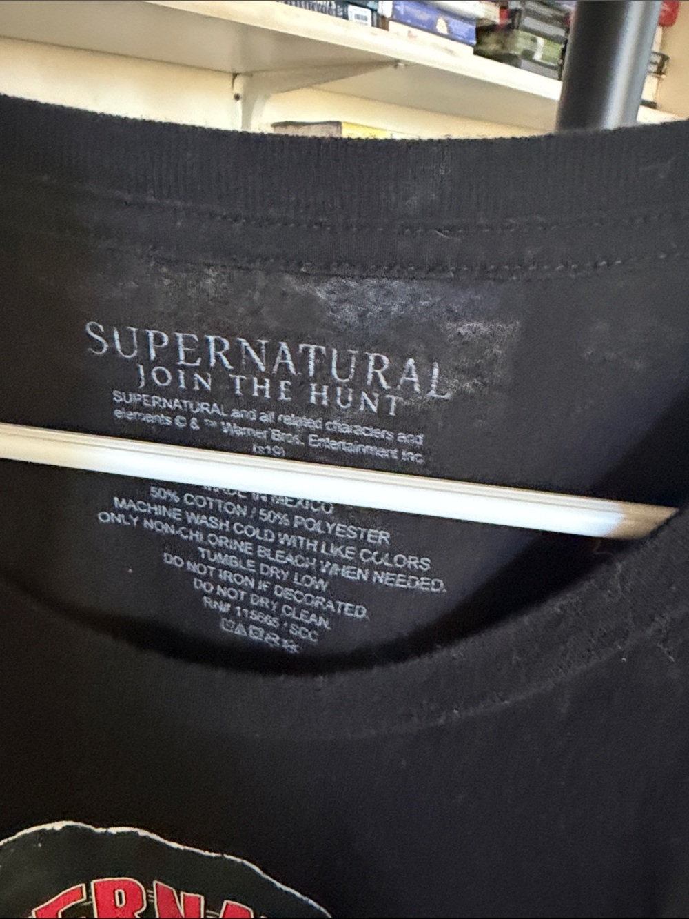 Supernatural Black Graphic Tee - The Road So Far - Picture 3 of 5